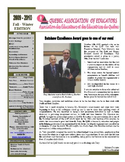 click on icon to download newsletter